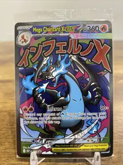 *Sealed* Mega Charizard X ex 023 Me: Mega Evolution Promo Holo Pokemon TCG - Image 1