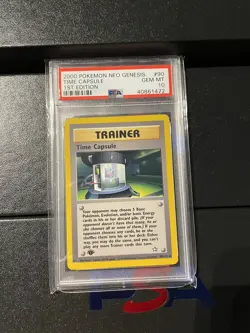Pokemon 1st Edition PSA 10 Super Time Capsule 90/111 - Neo Genesis GEM Mint - Image 1