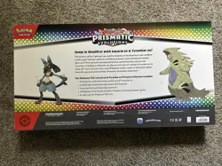 Pokemon Prismatic Evolutions Lucario & Tyranitar Premium Collection - Image 2
