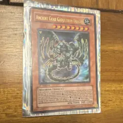 Yu-Gi-Oh! TCG Ancient Gear Gadjiltron Dragon Effect 1st Edition Holo SD10-EN001 - Image 1