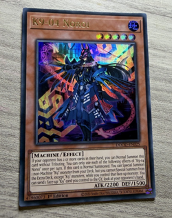 Yu-Gi-Oh TCG K9-04 Noroi 1st Edition Ultra Rare Near Mint Condition DOOD-EN025 - Image 2