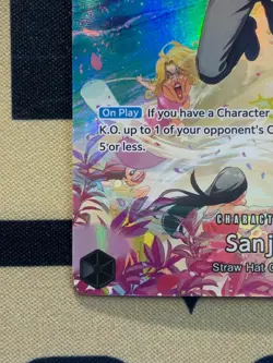 One Piece TCG Sanji SP ST14-003 Alternate Art NM - Image 5