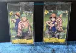 One Piece TCG - Roronoa Zoro And Monkey.d.luffy - Set Sail Event Sealed - Image 1
