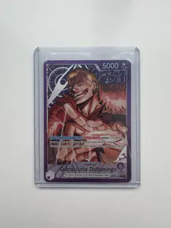 ONE PIECE CARD GAME TCG Donquixote Doflamingo Leader Alt Art OP14-060 English - Image 3