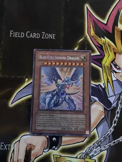 YuGiOh! Blue-Eyes Shining Dragon (RP02-EN096) 2020 Reprint - Secret Rare (NM) - Image 1