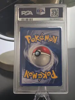 1999 Pokemon Chansey 3/102 Holo Base Set PSA 7 Near Mint - Image 2