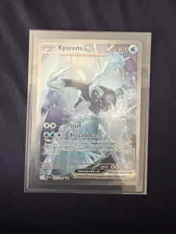 Pokemon Kyurem EX 165/086 Sv: Black Bolt Holo Special Illustration Rare English - Image 1
