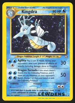 Kingdra - 8/111 - Holo Rare - Neo Genesis - Pokemon Card - MP - Image 1