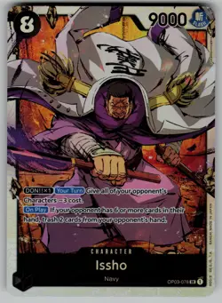 Issho OP03-078 SR Pillars of Strength One Piece TCG - Image 1