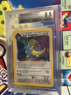 Pokemon BGS 8.5 NM-MT + Dark Dragonite 5/82 Team Rocket Holo - Image 1