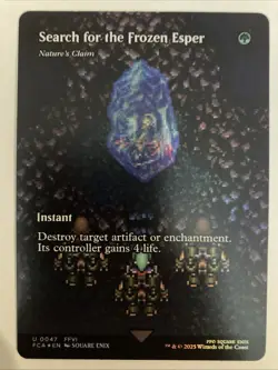 Search for the Frozen Esper Nature's Claim (Showcase) (Foil) Final Fantasy 0047 - Image 1