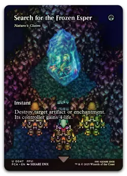 Search for the Frozen Esper - Nature's Claim (Showcase) (Foil) NM Final Fantasy - Image 1