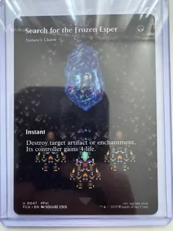 Search for the Frozen Esper - Nature's Claim Showcase Final Fantasy Non-Foil #47 - Image 1