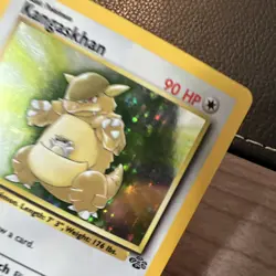 Kangaskhan 5/64 Holo Rare Unlimited Jungle Pokemon 1999 Vintage WoTC LP+ * - Image 4