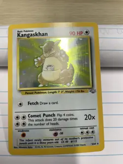 Kangaskhan 5/64 Jungle Set 🔥 Holo Rare 🔥 Pokemon WOTC LP EXCELLENT 5/64!!! - Image 1