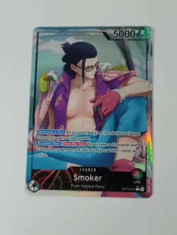 One Piece TCG Smoker (001) (Parallel) OP10-001 Royal Blood Foil US - Image 1