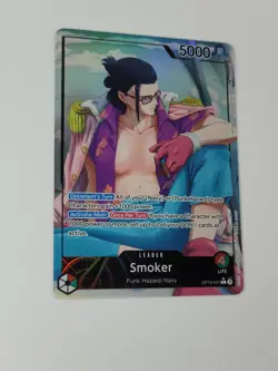 One Piece TCG Smoker (001) (Parallel) OP10-001 Royal Blood Foil US - Image 2