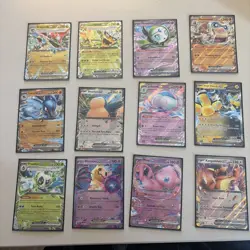 Pokemon TCG Card Collection Lot of Cards Holos Rare 12 cards - Image 1