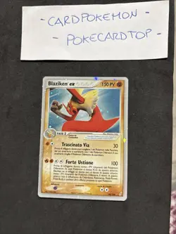 Pokemon Card BLAZIKEN EX 90/100 EX GUARDIANI DEI CRISTALLI-ita-Holo- Good! - Image 1