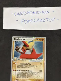 Pokemon Card BLAZIKEN EX 90/100 EX GUARDIANI DEI CRISTALLI-ita-Holo- Good! - Image 2