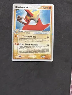 Pokemon Card BLAZIKEN EX 90/100 EX GUARDIANI DEI CRISTALLI-ita-Holo- Good! - Image 3