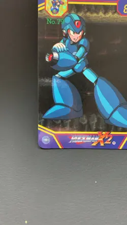 Mega Man X2 Rock Man 79 Card TCG Capcom 1994 Japan - Image 4