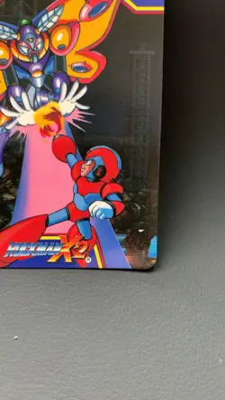 Mega Man X2 Rock Man Morph Moth 73 Card TCG Capcom 1994 Japan - Image 5