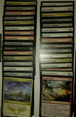 MTG Commander Deck Zurgo Hellsmasher Magic the Gathering Cards Warriors - Image 2