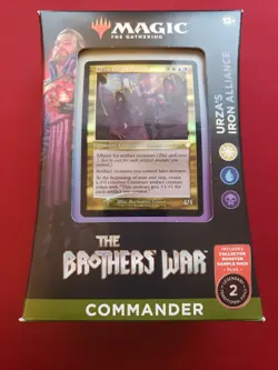 Urza's Iron Alliance Commander Deck Sealed The Brothers War MtG - Image 1