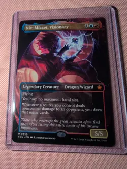Niv-Mizzet, Visionary (Borderless) Foundations Regular - Image 1