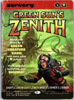 Green Sun's Zenith (Showcase) M Special Guests 127 NM - Image 1