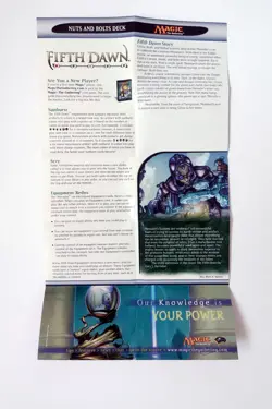 Magic: The Gathering, Fifth Dawn Theme Deck: Nuts and Bolts, English, 2004 - Image 4