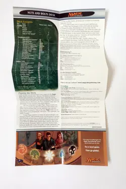 Magic: The Gathering, Fifth Dawn Theme Deck: Nuts and Bolts, English, 2004 - Image 5