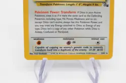 Pokemon TCG - Ditto 3/62 Fossil Holo Rare WOTC 1999 - MP - Image 3