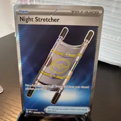 Night Stretcher 173/132 MEG EN: Trainer Holo Rare Pokemon TCG - Image 1