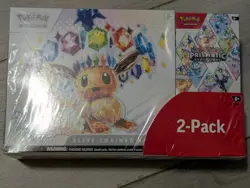 Pokemon Prismatic Evolutions Elite Trainer Box + Booster Bundle - Costco 2 Pack - Image 1