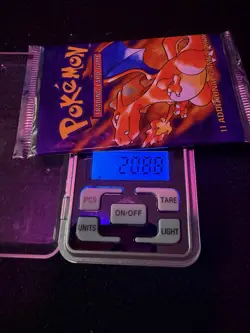 1999 Pokemon Base Set Pack CHARIZARD ART! Factory Sealed HEAVYUU 20.88gr Get It! - Image 4