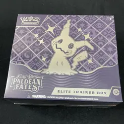 Pokemon Scarlet & Violet Paldean Fates ETB Elite Trainer Box Sealed - Image 1
