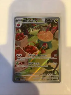 Appletun 211/191 - Illustration Rare - SV08: Surging Sparks - Pokemon TCG - NM - Image 1
