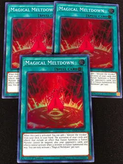 Yugioh Magical Meltdown SHVA-EN042 1st Super x3 (NM) - Image 1