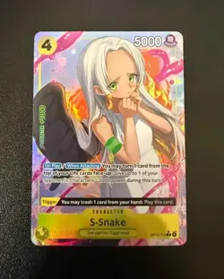 One Piece TCG S-Snake (Alternate Art) OP13-114 Carrying On His Will - Image 1