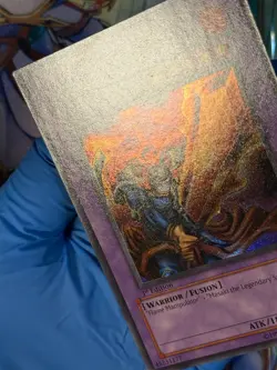 Flame Swordsman Yugioh 2002 LOB-003 Super Rare 1st Edition Glossy NM/LP - Image 3