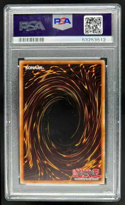 2010 Yu-Gi-Oh! Legend of Blue Eyes Dragon Reprint Celtic Guardian #LOB-007 PSA 8 - Image 2