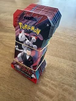 Pokemon TCG Destined Rivals Sleeved Booster Pack Lot of 10 - Image 3