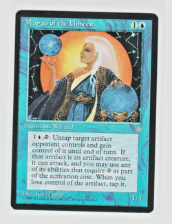 Magic the Gathering ~ MTG ~ 1x Magus of the Unseen ~ ICE AGE ~ M/NM - Image 1