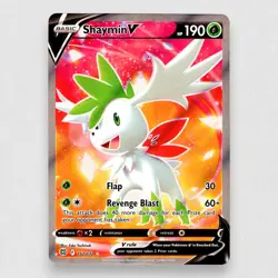 Shaymin V (Full Art) 152/172 SWSH09: Brilliant Stars Ultra Rare Pokemon TCG NM - Image 1