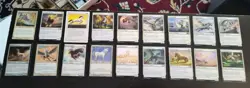 18x Unicorn-Pegasus Creature Magic The Gathering Card Lot /Used/ Acceptable /MTG - Image 1