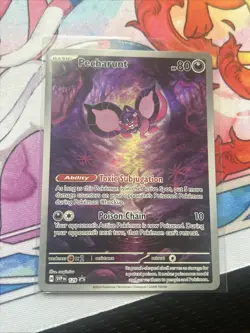 Pokemon TCG Pecharunt 129 Scarlet & Violet Promo Holo Card Near Mint Condition - Image 3