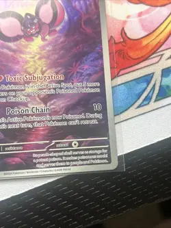 Pokemon TCG Pecharunt 129 Scarlet & Violet Promo Holo Card Near Mint Condition - Image 5