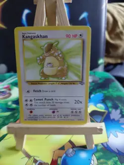 Pokemon TCG Jungle Kangaskhan Non-Holo Card 21/64 Vintage Card - Image 1
